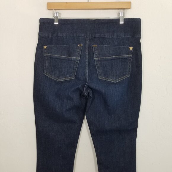 Rock & Republic The Slimming Denim Cure X Pull-On Stretch Jeans Blue Size 16M - Picture 6 of 8